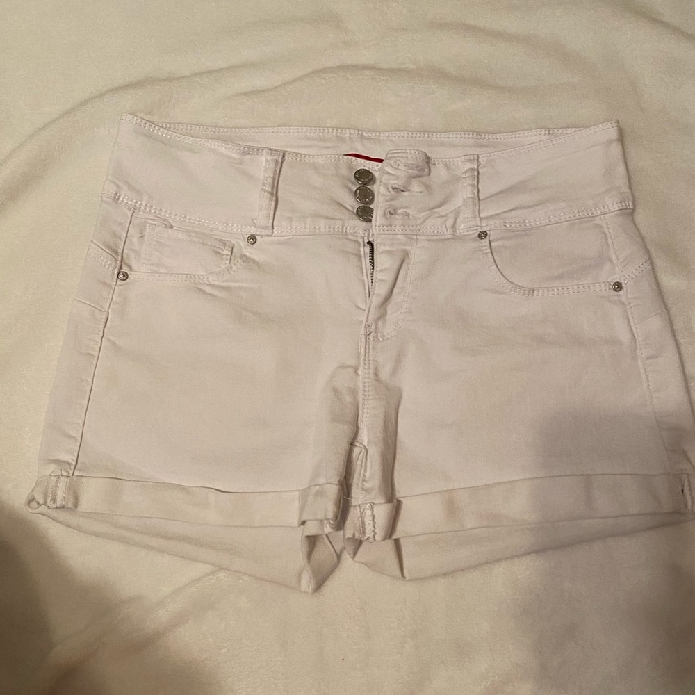 White Shorts